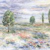 Landschaft mit fünf Bäumen (2)